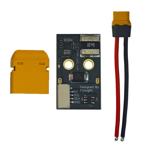 External Ammeter I2C Current/Voltage Measurement Module for ArduPilot and PX4 Firmware Flight Controller