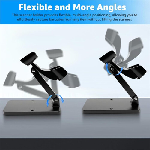 2 Pack Desktop Barcode Scanner Mount Holder Compatible with for  for  Symbol LS2208 DS3678 1200G 1900G 2