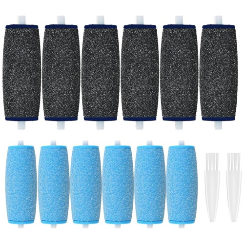 12 Pack Extra Coarse Replacement Roller for  Pedi,Replacement  Refills Compatible for  Pedi Refills