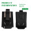 Suporte de Clipe de Cinto para XiR E8600, E8608, E8608i, E8628i, E8628, DP3661, DP3441, DGP8050e ELITE, DGP8050 ELITE 7