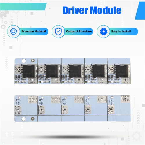 5PCS  High Power MOS Trigger  Drive Module  High Power MOS PWM Driver Module 0-100A Continuous 200A Surge 1