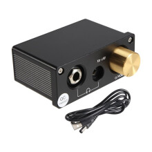 XZ-U101 5-12V Headphone Amplifier Linear Stereo for RCA Audio Amp for 3.5mm/6.35mm Headphones, Home Audio System