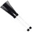 1set Black and White Nylon Drum Brushes, Kit Drum Brushes, Create Dynamic Percussion Tones 1