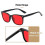 Sunglasses Advanced  Light Blocking Glasses with 7-Layer Coating for Optimal Eye Protection with Red Lenses 6