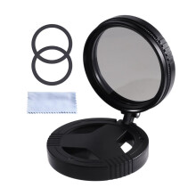 Magnetische Telefoon ND Filter Kit 52mm Verstelbare ND2-400 Camera Lens Clip voor Android Smartphone Vlog Fotografie
