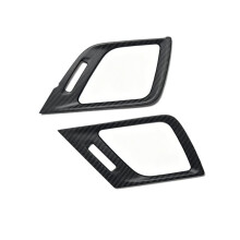 For 911 992 2019-2026 Real Carbon Fiber Car Side Air Outlet Cover Decorative Matte Black Carbon Fiber