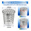 PVC Termination Mesh Screen Vent Covers,Gutter Guard Filter, Conical Exhaust Pipe Cover Strainer, Multihole Cap 1