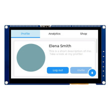 7" ESP32-P4C6 Entwicklungsboard mit 1024x600 Kapazitivem Touchscreen, WiFi 6 und BLE 5 Modul