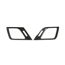 For 911 992 2019-2026 Real Carbon Fiber Car Side Air Outlet Cover Decorative Bright Black Carbon Fiber