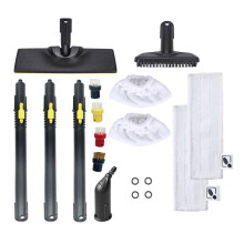 Kit de Escova e Esfregão para Limpador A para SC1 SC2 SC3 SC4 SC5 SG4 com Bocal e Pano de Microfibra