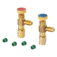 1/4 "Safety Adapter Liquid Safety Valve Liquid Safety Valve R410A R22 Air Conditioning Refrigerant 1/4 "Safety Adapter