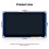 7" ESP32-P4C6 Development Board 1024x600 Capacitive Touch Screen WiFi 6 BLE 5 Module 3