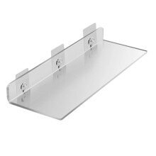 Self Adhesive Storage Shelf Wall-Mounted Rack for Bathroom and Kitchen Accessories B-30x10CM