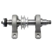 M14x1mm Gängspindelaxel, Remskiva, Lager för Gör-det-Själv-Träsvarv, Huvuddocka, Passar K01-50 K02-50 K01-65 K02-65 Chuck