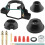 Ceiling Fan Mounting Bracket Kit,Universal Ceiling Canopy Fan Balancing Adapter-Supports 50lb Load,30Slope Installation 1