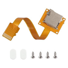 For Micro- Card Extension Cable TF Card Adapter FPC Micro Extension Cable with Self-Ejecting Card Holder (10cm)