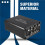 Multi-Functional Audio Isolator,for RCA XLR 6.35mm Ground Loop Noise Isolator,Hum Buzz Eliminator,Audio Noise Filter 6