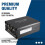 Multi-Functional Audio Isolator,for RCA XLR 6.35mm Ground Loop Noise Isolator,Hum Buzz Eliminator,Audio Noise Filter 7