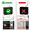 4 Pcs Retractable Automatic Door Closer Tool-Free Installation, Powerful 3.5lb Pull Shuts Doors Completely 1