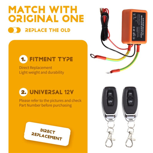 Anti-Theft Device for Motorcycle and E-Moped with Remote Control Battery Disconnect Power Kill  Universal 12V 2
