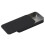 5 PCS Small Rectangular Candy Storage Tin Box for Jewelry Packaging, Metal Push-Pull Iron Case Black 2