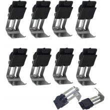 10pcs Undermount Sink Clips Mounting Brackets Sink Holders Sink Fixing Clips for Kitchen Bathroom Kitchen Accessories