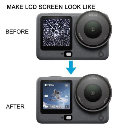 1.46'' Front Screen for  OSMO Action 6 Camera OLED Screen LCD Display Touch Screen Assembly Repair Replacement Parts 2