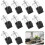 10pcs Undermount Sink Clips Mounting Brackets Sink Holders Sink Fixing Clips for Kitchen Bathroom Kitchen Accessories 2
