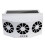 Solar Powered Car Air Conditioning Efficient Car Window Easy Install 3 Motors 1