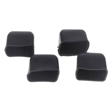 Pack of 4 Crossbar End Caps, Reliable End Caps for Auto Roof Cargo Bars Anti-Dust Anti-Rust Auto Accessories