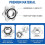 1 Inch Spinlock Collars Anti-Slip Dumbbell Hex Nut Clamps Secure Screw Collars 4pcs 3