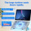 Laptop Cooler, Silent Base, Laptop Exhaust Fan Bracket, Raised Fan, Adjustable Cooling Bracket 5