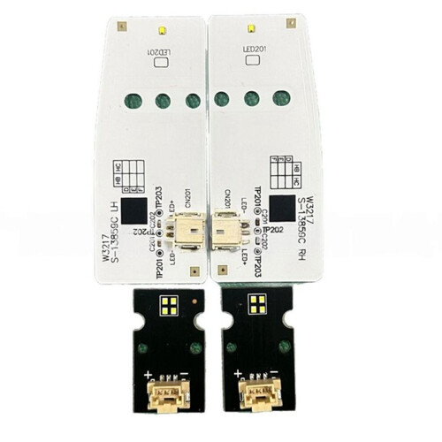 1Pair Front LED Board Daytime Running Lights Source PCB Board for  Accord 9.5 2016-2017 Angel Eyes LED Chip Board