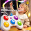 Children'S Dynamic Rhythm Game Console, Rhythm Light Match, Thinking Training, Educational Fingertip Color Light Toy 4