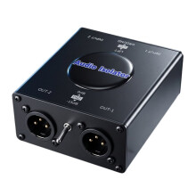 Filtr Szumów Audio XLR, Tłumik Szumów, Izolator do PC, Trwałość Audio, Żeński na Męski, Eliminacja Wspólnej Masy