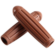 Retro Style Bike Grips Vintage Bike Handle Grip Retro Bicycle Handlebar Grips for Fixed Gear City Road Bike Brown