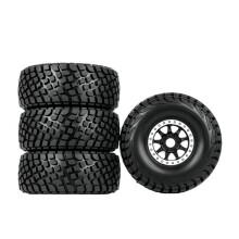 Pneus Off Road RC 1/7 Pneus Off Road 137X55mm W208 para MOJAVE YK4072 YK4073 Carro Modelo RC 1/7 Caminhão de Deserto Branco