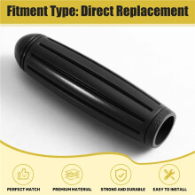 Retro Style Bike Grips Vintage Bike Handle Grip Retro Bicycle Handlebar Grips for Fixed Gear City Road Bike Black