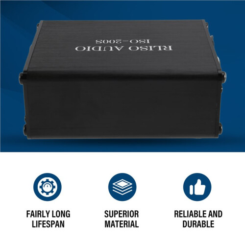 Multi-Functional Audio Isolator,for RCA XLR 6.35mm Ground Loop Noise Isolator,Hum Buzz Eliminator,Audio Noise Filter 1
