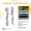 For  S90 2017-2018 Engine Torque Rod 32139982, 31339951, 3213993 3