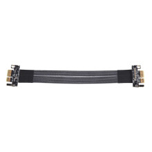 Cavo Riser PCIe 5.0 X1 A X1 Maschio A Maschio 32Gbps Scheda di Rete Scheda Audio Scheda LAN 15cm