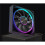 Desktop PC Behuizing Koeling Ventilator Temperatuurregeling Super Grote Surround Spiegel Computerbehuizing Ventilator Zwart Regulier 4