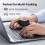 Finger  Mouse 1000DPI Easy Control High Efficiency Wireless Finger  Mouse Portable Rechargeable 2.4GHz 2