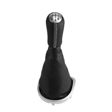 Gear Knob 5 Gears for  Clio 3III 2005-2012 Gear Lever with Gear Stick Cuff 8200379961 Matte Handball White