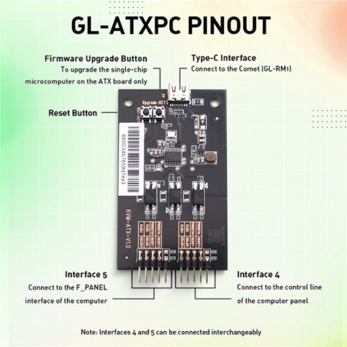 ATX Board-Comet GL-RM1 Accessories - Only for GL.INet KVM - Boot From Shutdown, Crash Recovery 2