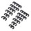 12PCS  Wire Separator, Ignition  Wire Holders for 7mm 8mm 8.5mm 8.8mm Wires, Engine Wire Loom 1