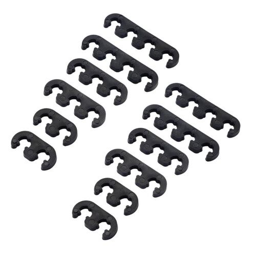 12PCS  Wire Separator, Ignition  Wire Holders for 7mm 8mm 8.5mm 8.8mm Wires, Engine Wire Loom