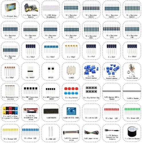 Electronic Components Super Kit for   R3 Development Board Electronic DIY Kit 2