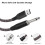 USB Till 6,35 mm Gitarrkabel Gitarr Ljudanslutningsadapter Gitarrkabel Elgitarrtillbehör 10