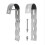 2 Pieces Solar Panel Bracket Hooks Adjustable Photovoltaic Panel Mounting Hook for Balcony Railing Holder 1